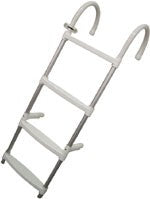 Gunwale Hook Ladder 4 Step Plastic  (MA012)