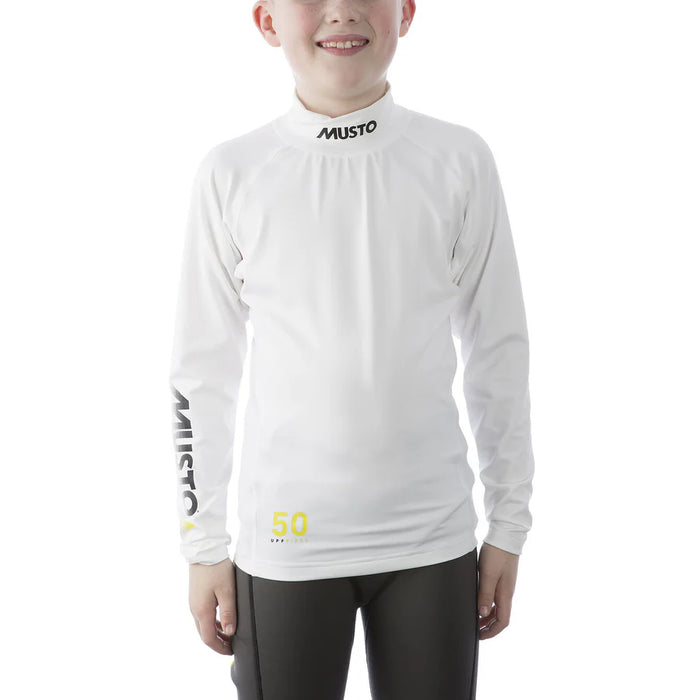 Musto Youth Champ Sunblock Long Sleeve Rash Guard