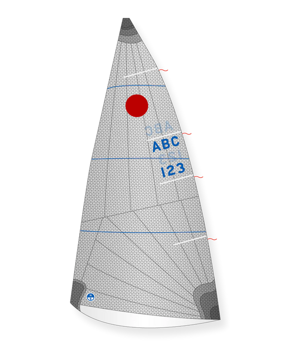 North Fireball T-10G Mainsail