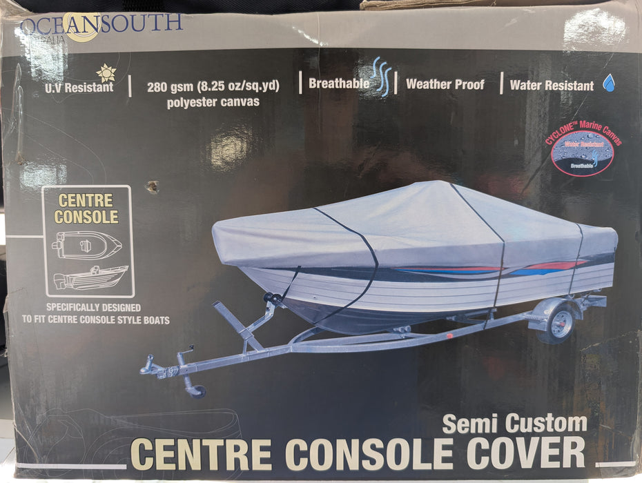 Oceansouth Center Console Boat Cover
