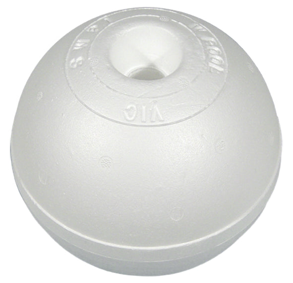 100mm Round White Float (EJ320100)