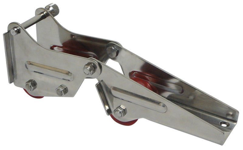 Anchor Device 4" Stainless Steel - Red Rollers (EJ408611)
