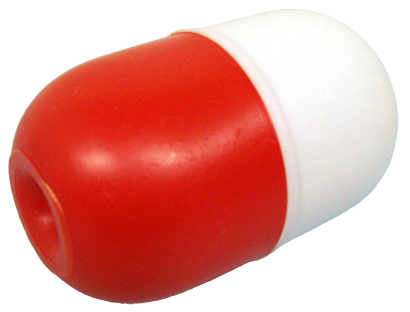 Small Solid Ski Float 2" x 3 7/8, Red/White (EJ865574)