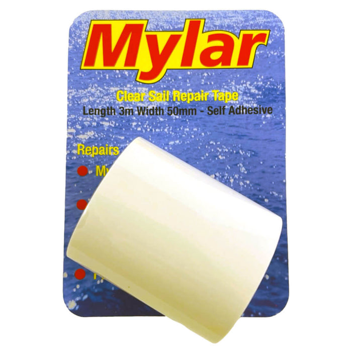 Mylar Crystal Clear Sail Repair Tape 50mm x 3m (CCMYLAR-50)
