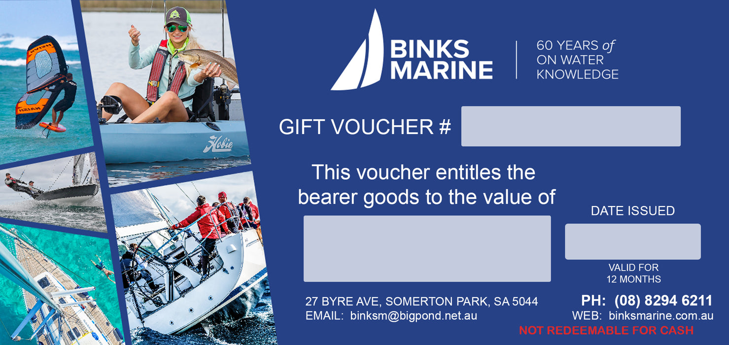 Binks Marine Gift Card